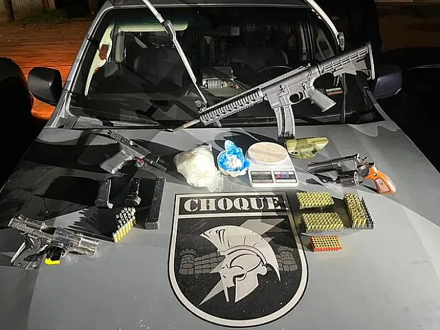 Arsenal de guerra é descoberto em Campo Grande