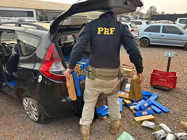 PRF apreende 1,5 tonelada de maconha e skunk em Campo Grande