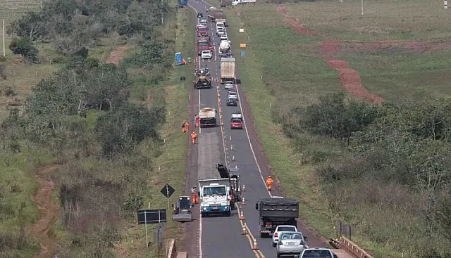 Atenção, condutores: 10 trechos da BR-163 passam por obras nesta quarta-feira em MS