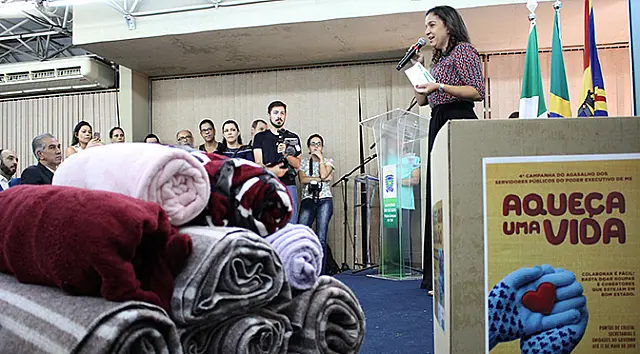 Governo faz mobilização em prol da 4ª campanha do agasalho "Aqueça uma Vida"