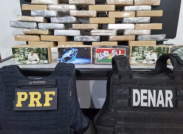 Polícia apreende cocaína avaliada em R$ 1,6 milhões