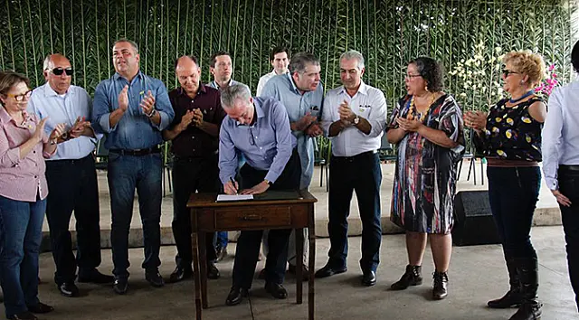 Em Miranda, presidente Temer anuncia recursos para recuperação do Taquari