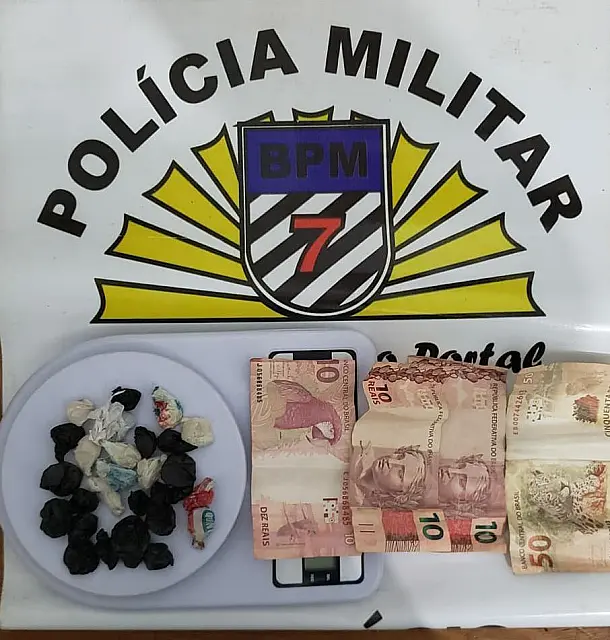 Após briga, PM prende traficante que entregaria droga a trabalhador em fazenda