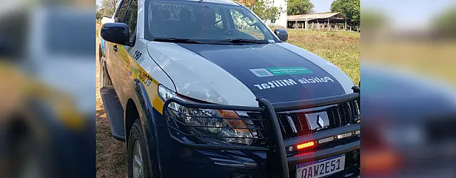 Após perder controle de carro por estar embriagado, homem acaba preso pela PM em Aquidauana