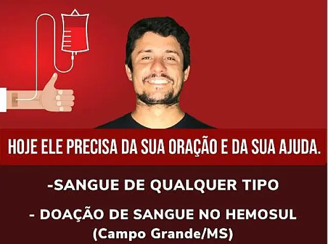 Amigos realizam corrente do bem para Jefferson Melo, o "Jeca"