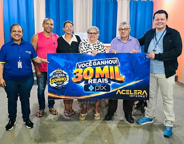 Acelera entrega grande prêmio de R$ 30 mil em Aquidauana