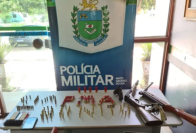 Em Bonito, caçadores armados são presos com 300 quilos de carne