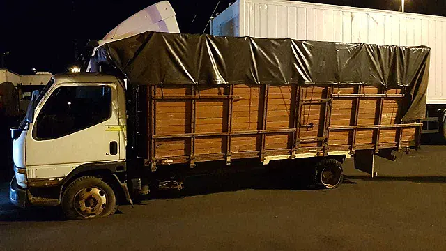 Em ação conjunta, PRF e PF apreendem caminhão boiadeiro lotado de cigarros contrabandeados em MS