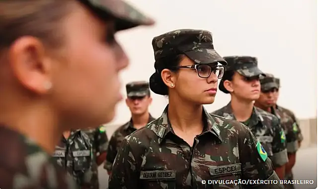 Seleção complementar para serviço militar feminino começa nesta semana