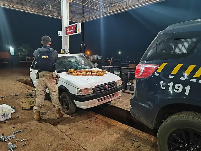 Homem é preso com mais de 10 kg de cocaína em Maracaju