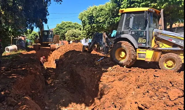 Obras de drenagem em Bonito garantem acessibilidade da população