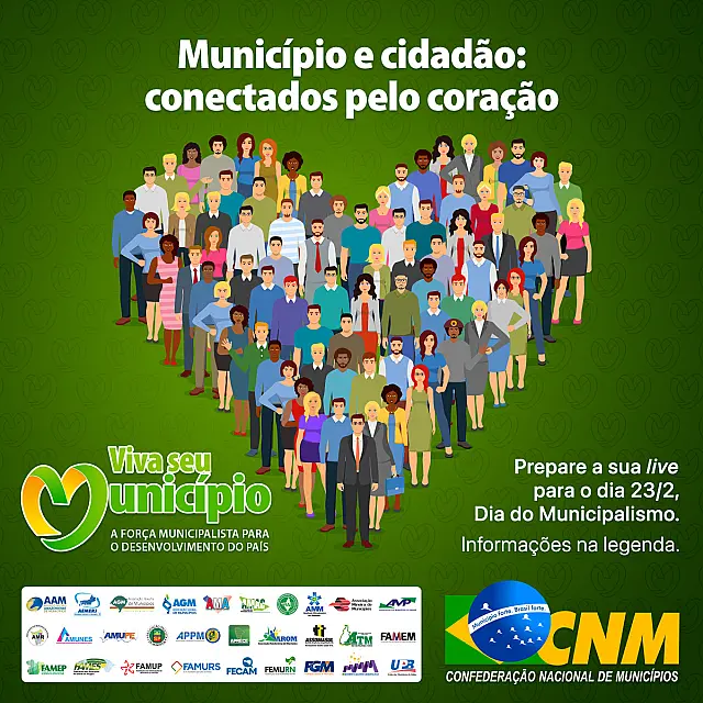 Movimento municipalista lança campanha para reforçar diálogo com a população
