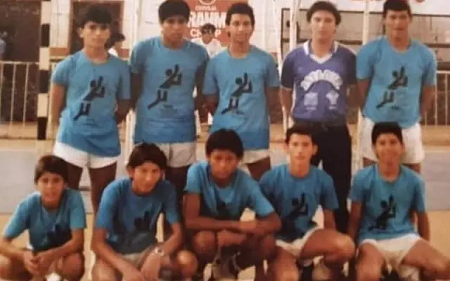 Atleta desde menino, vôlei era uma das paixões de Maninho