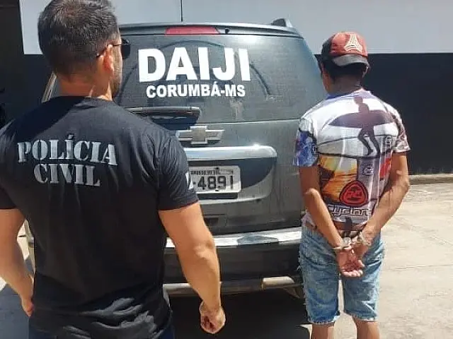 Homem é preso acusado de estuprar sobrinha de 10 anos em MS
