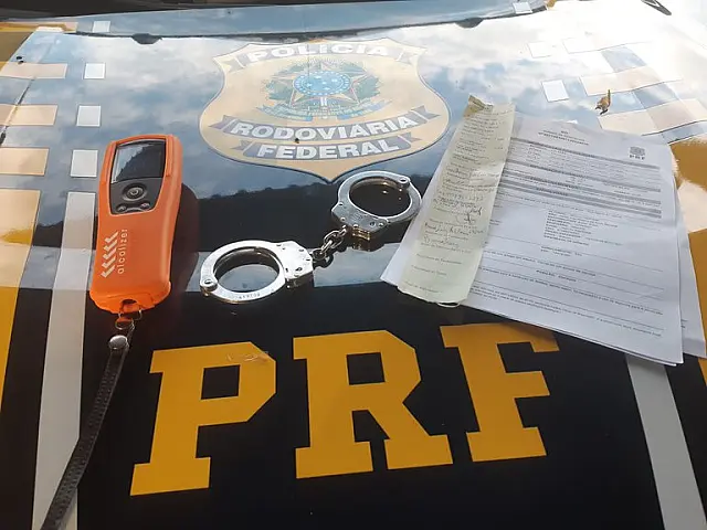 Motorista com alto nível de embriaguez é preso na BR-158