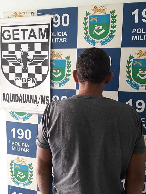 Homem que não pagou pensão alimentícia é preso perto de antigo bar em Aquidauana
