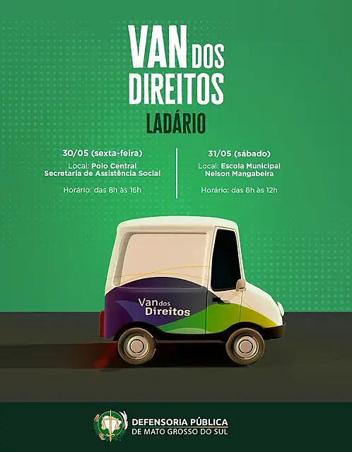 Defensoria leva atendimento móvel para Ladário