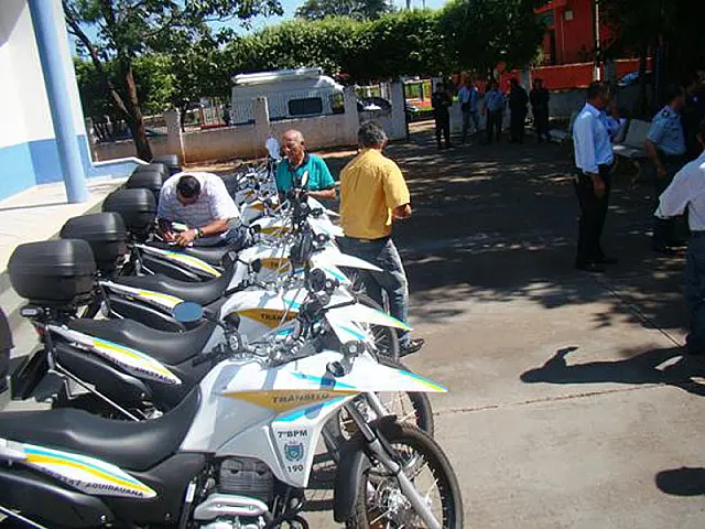 Com motocicletas adquiridas pela Sejusp, 7º BPM reforça fiscalização de trânsito