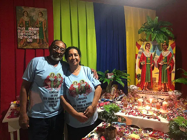 Com devoção e carinho, Arlene realiza há 40 anos festa de São Cosme e Damião