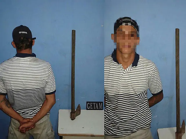 Jovem de Aquidauana ameaça matar namorada e família dela a machadadas