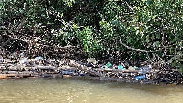 PMA alerta para despejo de lixo no Rio Aquidauana por turistas