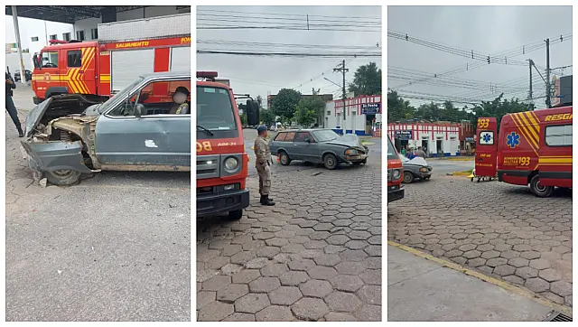Motociclista sofre lesão na cabeça após acidente em Corumbá
