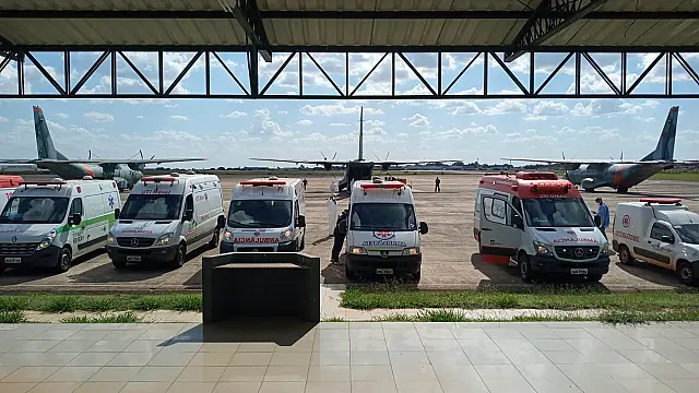 Secretaria de Estado de Saúde transfere mais três pacientes para São Paulo nesta segunda