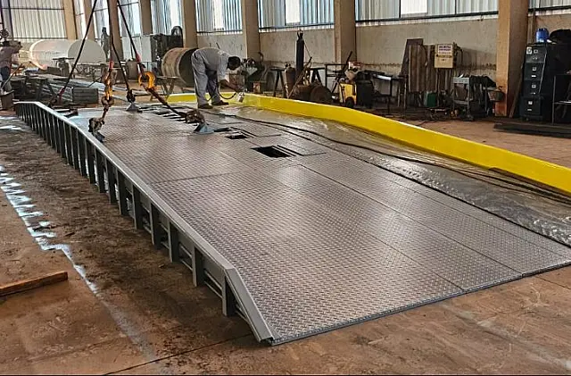 Estrutura que permite obra sem fechar ponte sobre o rio Paraguai será instalada