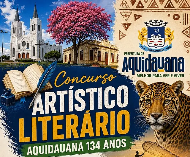 Semed prorroga entrega de trabalhos do Concurso Artístico e Literário de Aquidauana