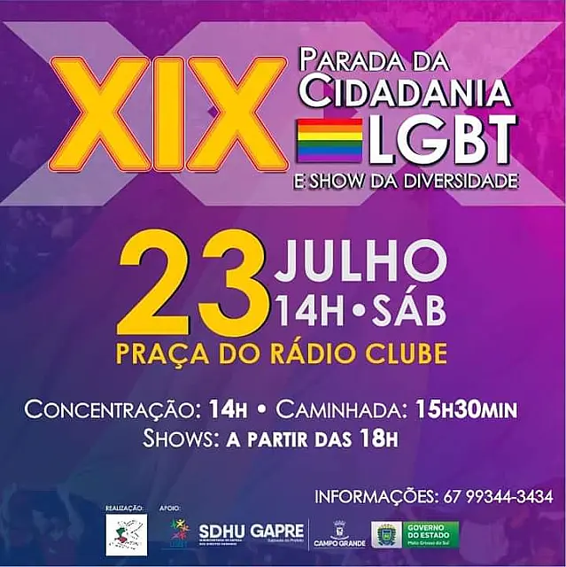 Van dos Direitos estará presente na Parada da Cidadania LGBT neste sábado na Capital
