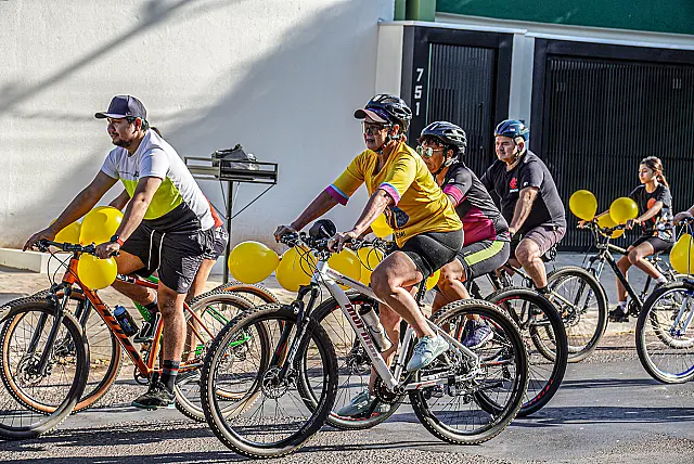 Pedal solidário em prol do Rio Grande do Sul mobiliza Aquidauana