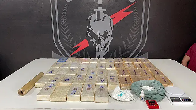 Garras apreende 49,8 quilos de cocaína na Capital