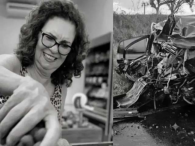 Dona de frutaria morre após carro atingir carreta na MS-475