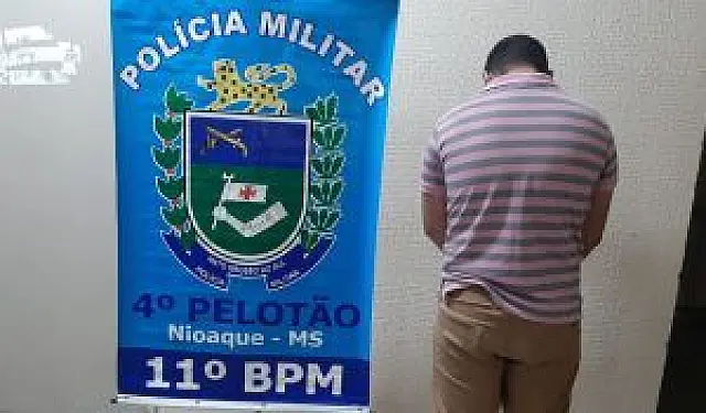 Em Nioaque, PM prende condutor embriagado e cumpre dois mandados de prisão durante policiamento