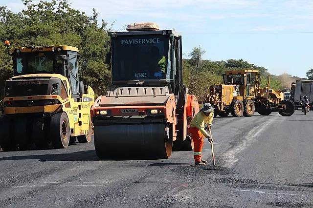 Rodovia do turismo que leva a Bonito terá asfalto de 3 cm de espessura