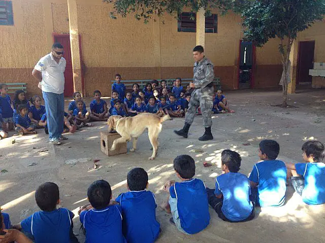 ESF do Jardim São Francisco realiza ação educativa na Escola Estadual Luiz Mongelli