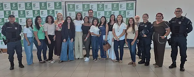 PM participa de reunião da Rede de Proteção à Mulher em Corumbá