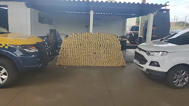 Policiais apreendem maconha na MS-164