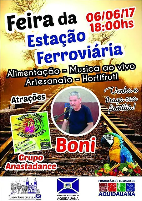 Esplanada ferroviária recebe Feira da Estação a partir das 18h