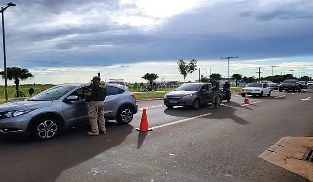 Detran-MS realiza mais de 500 testes de bafômetro durante o final de semana
