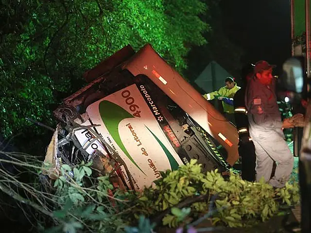 'Um atentado terrorista', diz delegado sobre acidente de ônibus em rodovia de SP