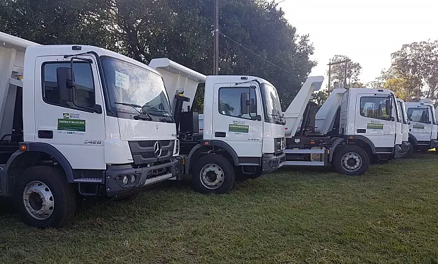 Novos caminhões atuam na conservação de estradas em Bodoquena, Bonito e região