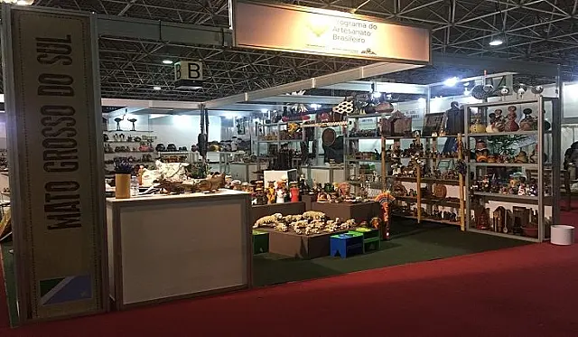 Artesãos de MS expõem em feira nacional de Belo Horizonte