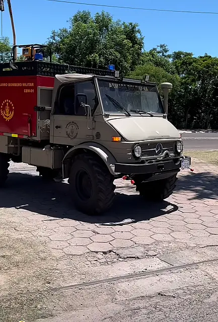 Armada Boliviana visita Grupamento dos Bombeiros de MS