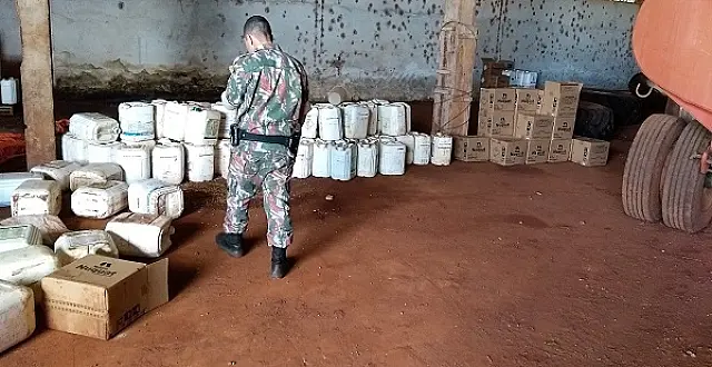 Produtor rural é multado por armazenamento ilegal de embalagens