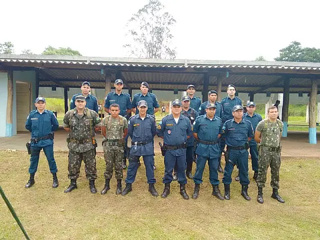 Em Aquidauana, Guarda Externa de Dois Irmãos realiza instrução com armamento