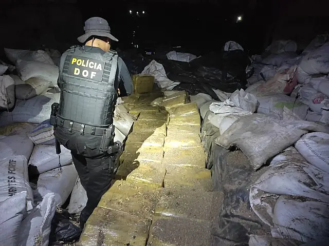 DOF apreende 1,7 tonelada de maconha em Ponta Porã