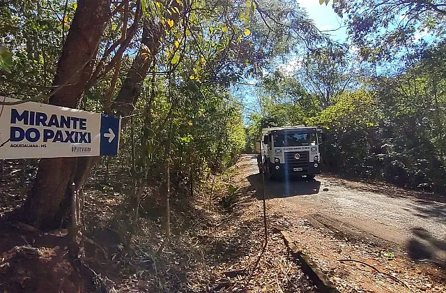 Obras na pista de acesso ao mirante do Paxixi terminaram; Acesso está liberado