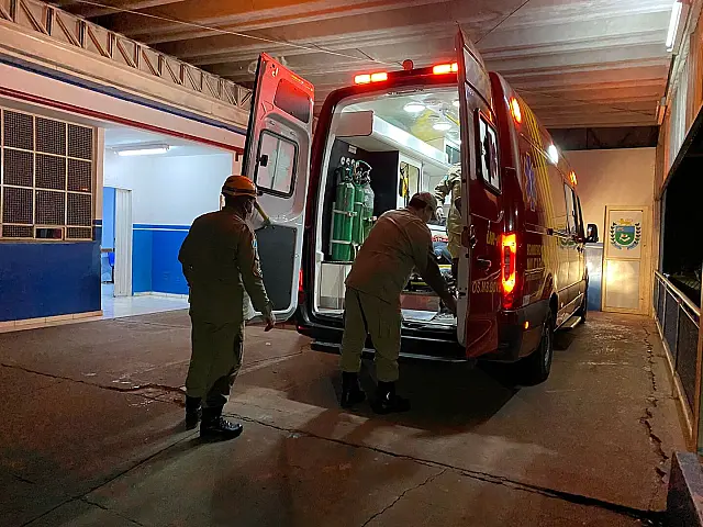 Acidente de moto em Anastácio deixa jovem ferido