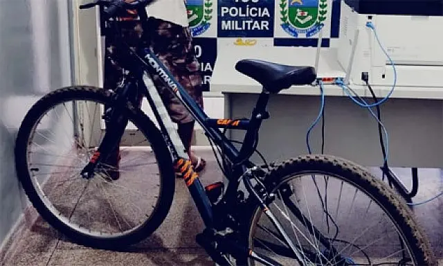 Homem é preso após furtar bicicleta de aluno de projeto social em Corumbá